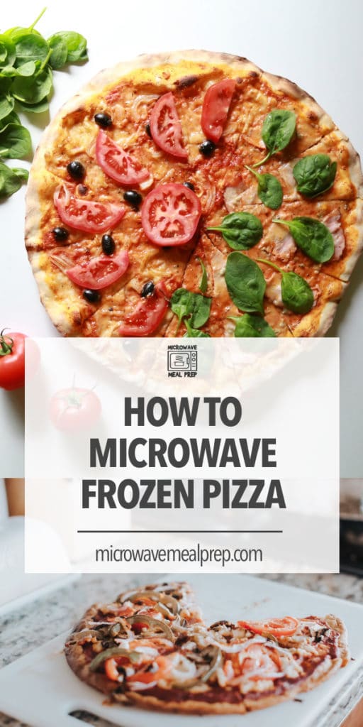 How to microwave frozen pizza