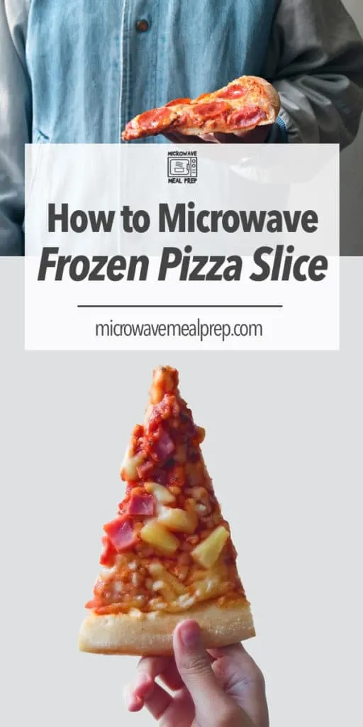 How to microwave a frozen pizza slice
