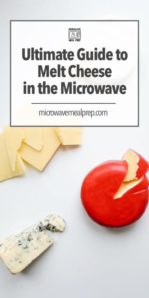 How to melt cheese in the microwave.