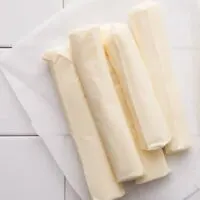 How to melt string cheese in the microwave.