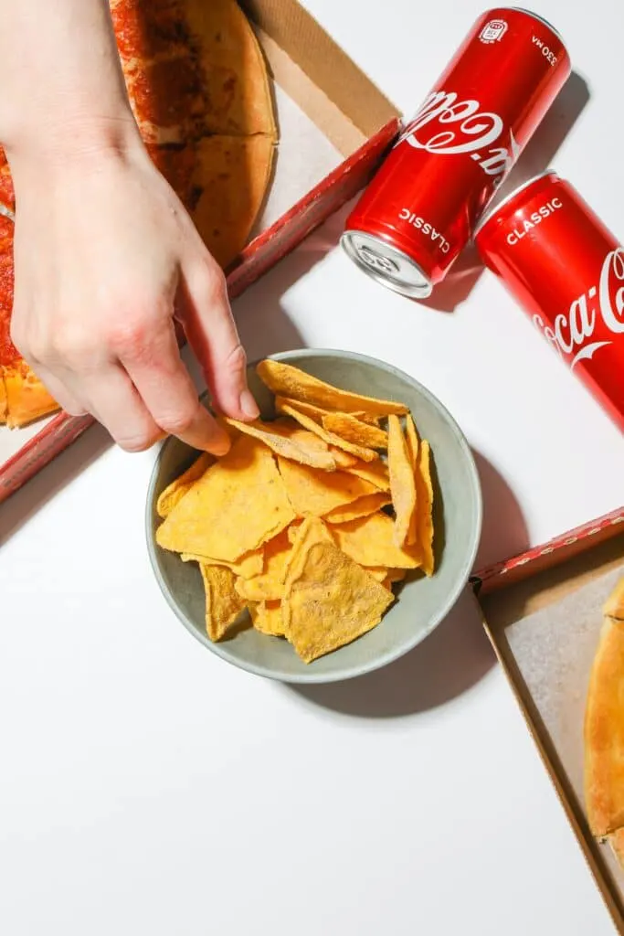 How to reheat tortilla chips in the microwave.