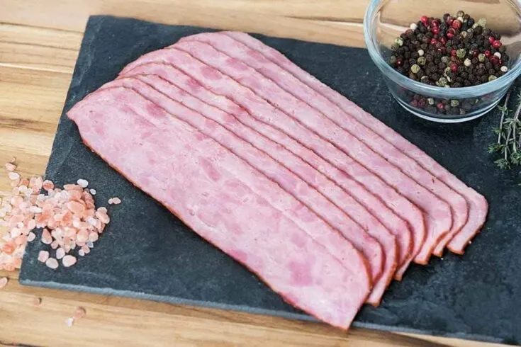 Microwave turkey bacon