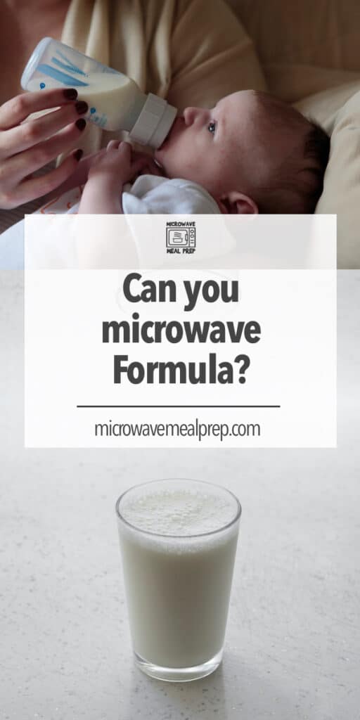 How to microwave formula