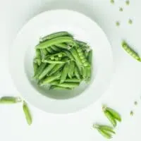 Best way to microwave frozen peas