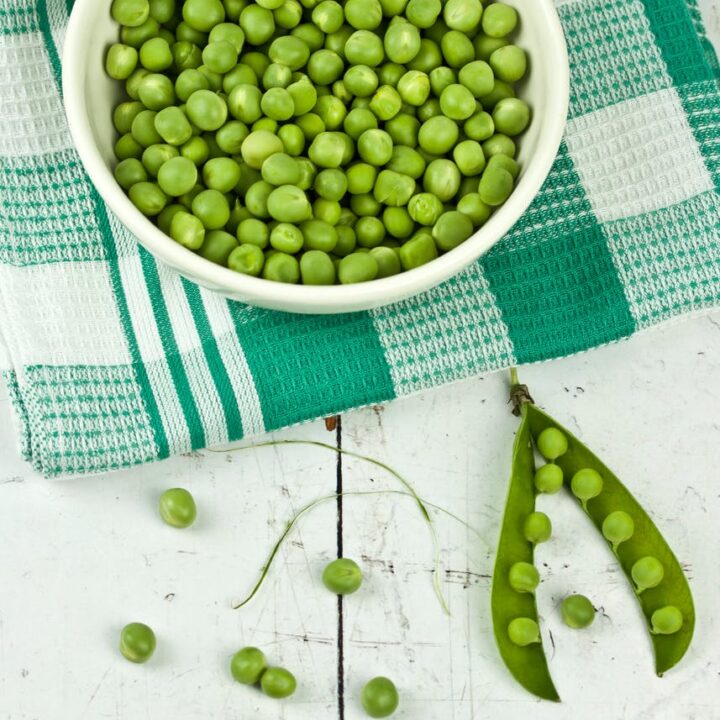 How To Microwave Peas