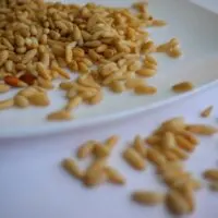 Best way to toast pine nuts in microwave