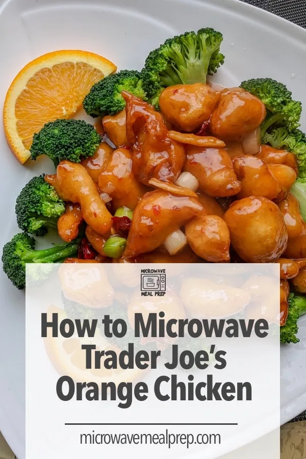 How to microwave Trader Joe's Orange Chicken – Microwave Meal Prep