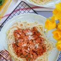 Best way to reheat bolognese sauce in microwave