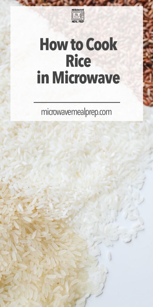 How to cook rice in microwave